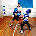 Ali im Sparring