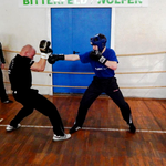 Marius im Sparring