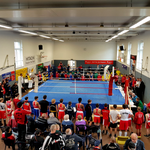 Vorstellung der Boxer im Finale